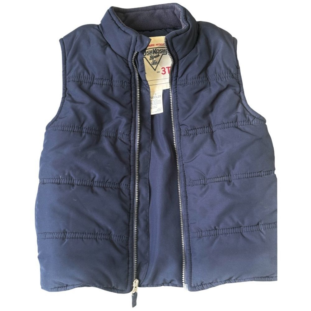 OshKosh B'gosh Kids Navy Puffer Vest Size 3T